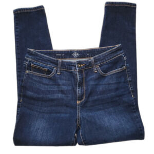 St. John's Bay Women's Dark Blue Skinny Jeans Sz 12